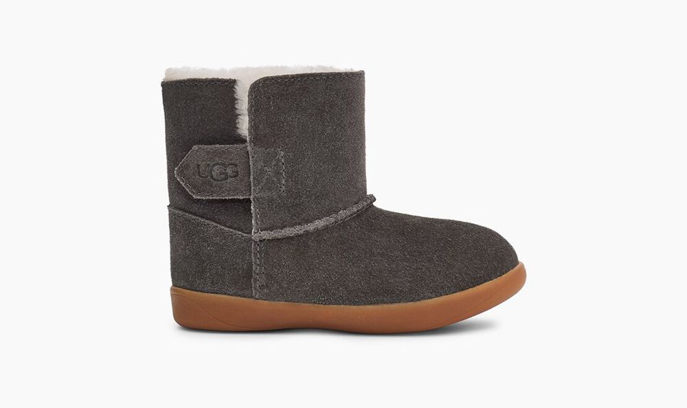 Ugg Keelan - Kids Boots - Grey - NZ (4952RJGFC)